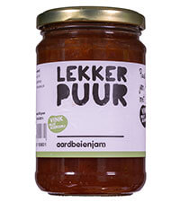 Aardbeienjam van Lekker Puur