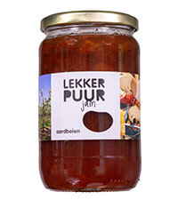 Aardbeienjam van Lekker Puur