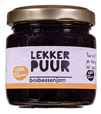 Bosbessenjam van Lekker Puur