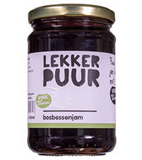 Bosbessenjam van Lekker Puur