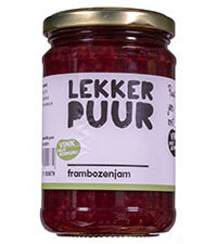 Frambozenjam van Lekker Puur