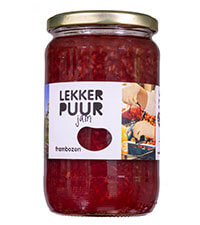 Frambozenjam van Lekker Puur